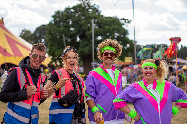 Camp Bestival Shropshire 2024 volunteer and paid event steward shift preference selection and meal ordering is open!