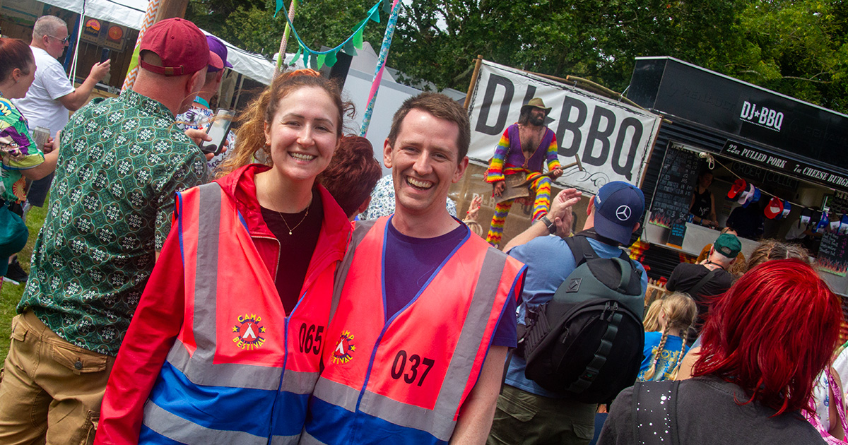 Camp Bestival Dorset 2024 volunteer and paid steward shift preference selection is open!