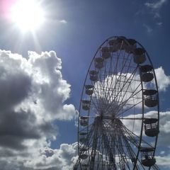 The big wheel at Leeds Festival 