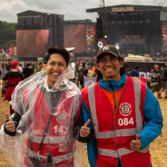 Volunteering at Download Festival