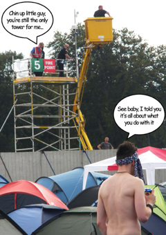 Leeds Festival Tower Envy 