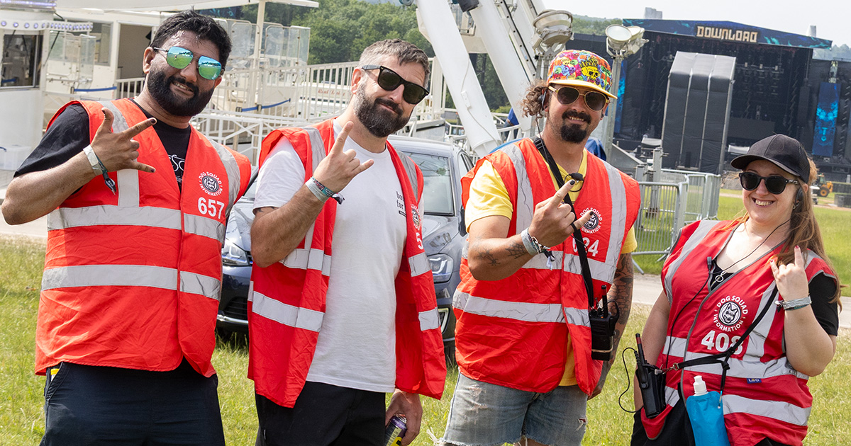 Download Festival volunteer shift patterns confirmed and meal voucher ordering open!