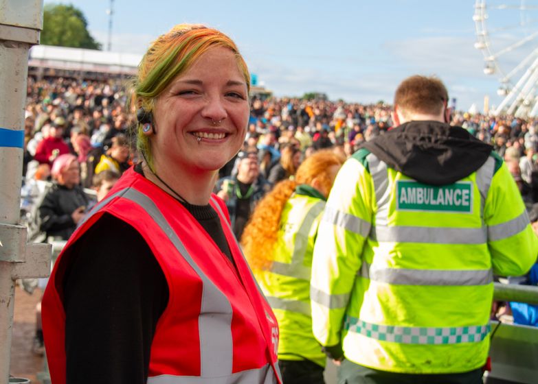 Volunteering at Download Festival