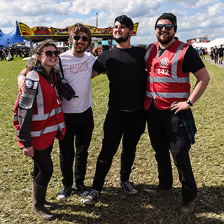 2018 Download Festival volunteer shifts, info pack, meal ordering!