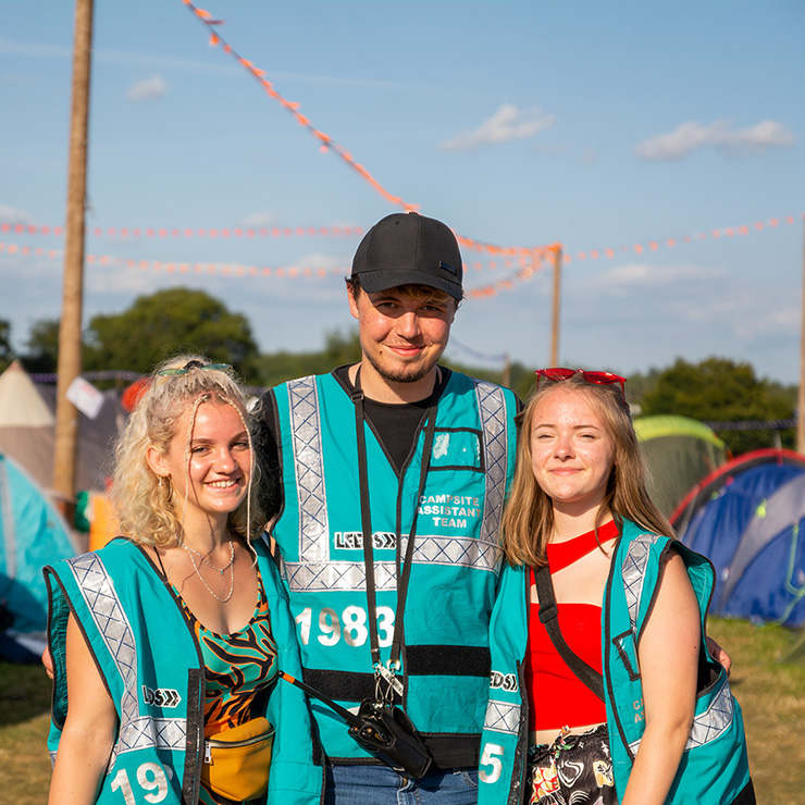 Volunteering at Leeds Festival