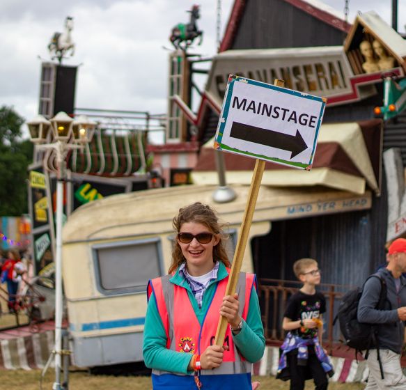 Volunteering at Download Festival