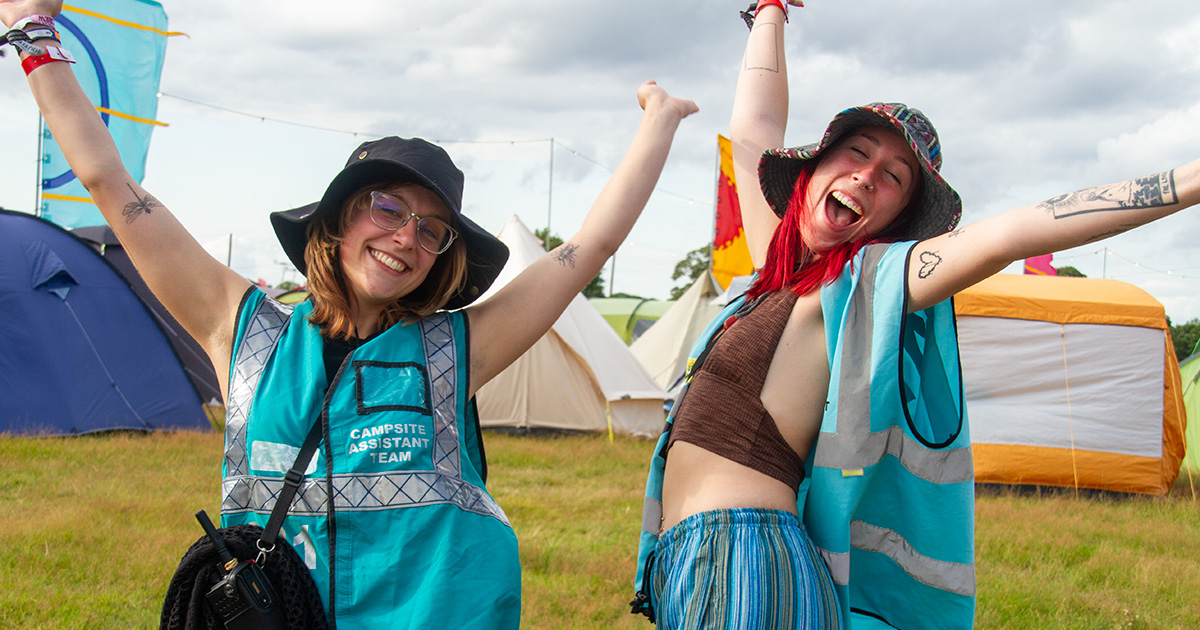 Volunteer places at Download, Latitude and Forbidden Forest are now FULL!