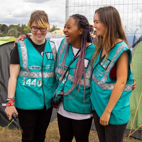 Volunteering at Download Festival