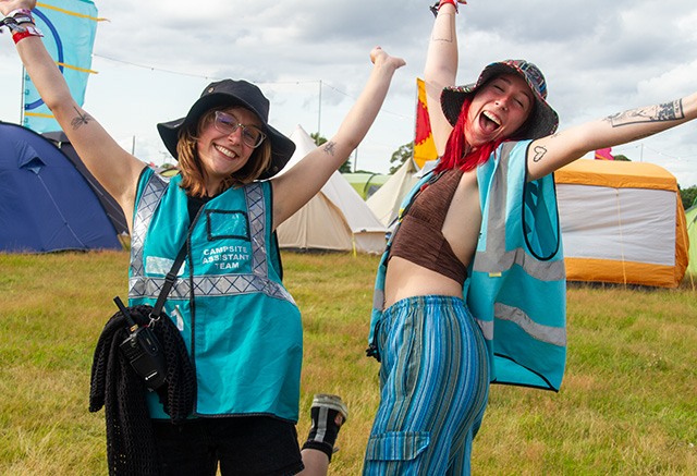 Volunteer places at Download, Latitude and Forbidden Forest are now FULL!