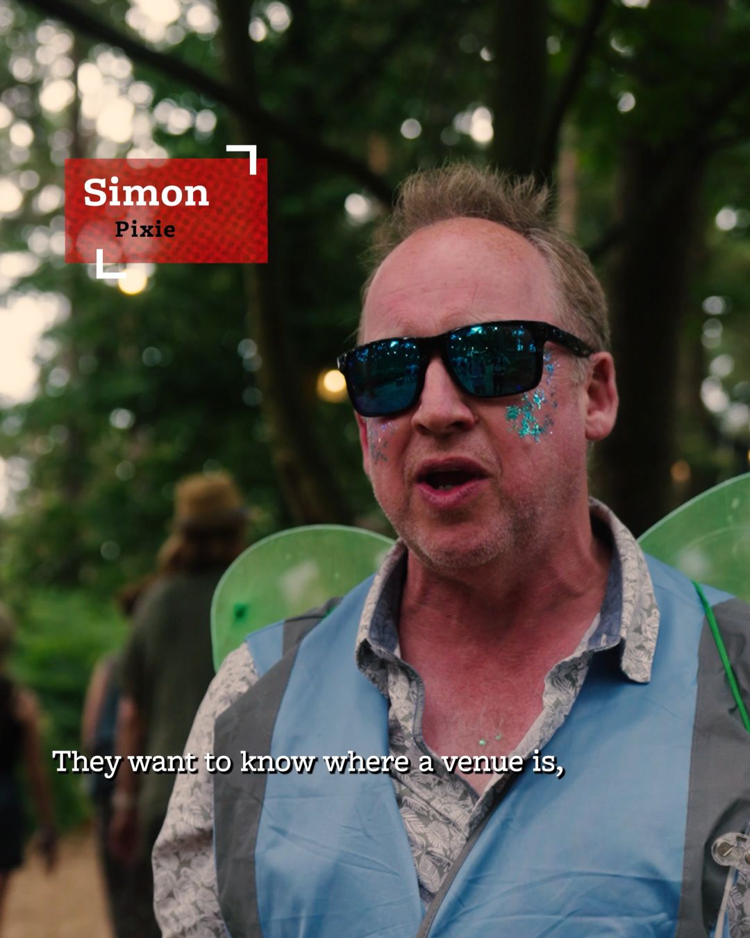 Simon an Arena Pixie Steward volunteering with Hotbox Events at Latitude Festival!