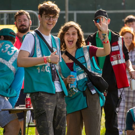 Volunteering at Download Festival