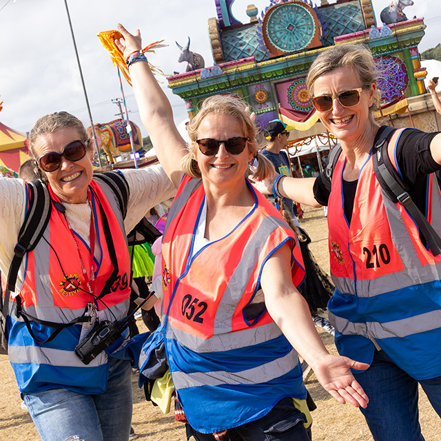 Camp Bestival 2026 volunteer and paid steward shift preference selection and meal voucher ordering open!