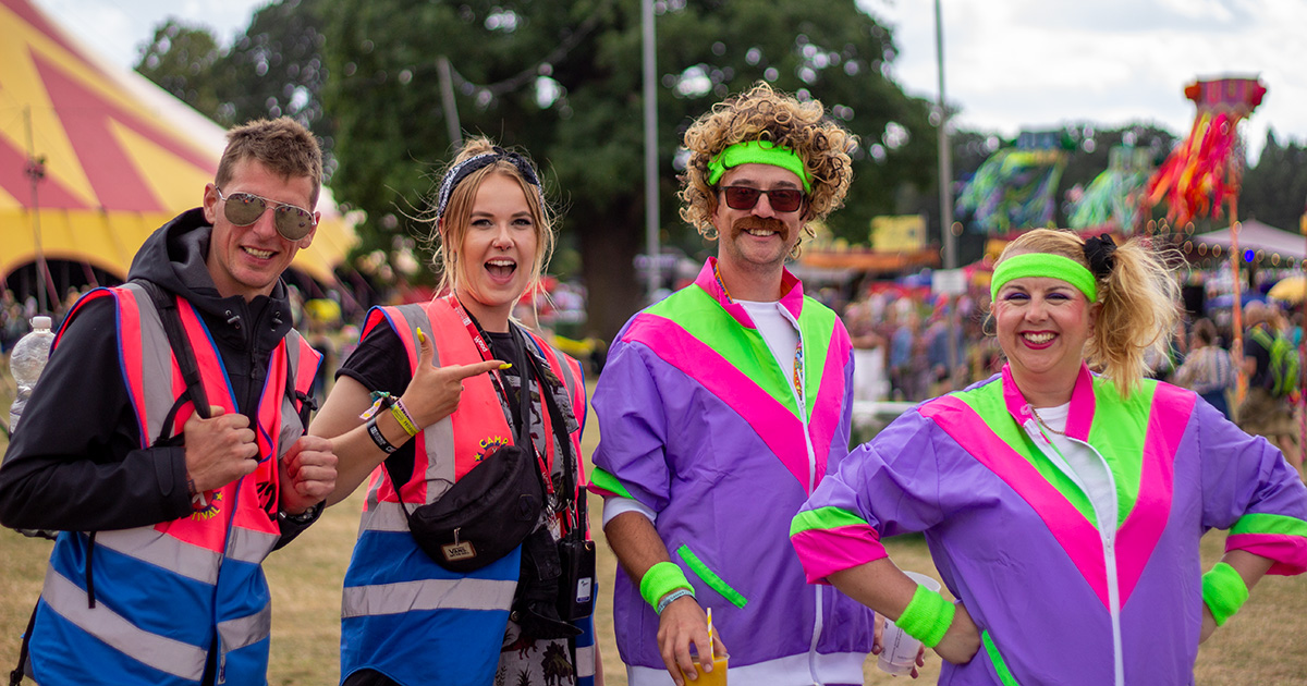 Camp Bestival Shropshire 2024 volunteer and paid event steward shift preference selection and meal ordering is open!