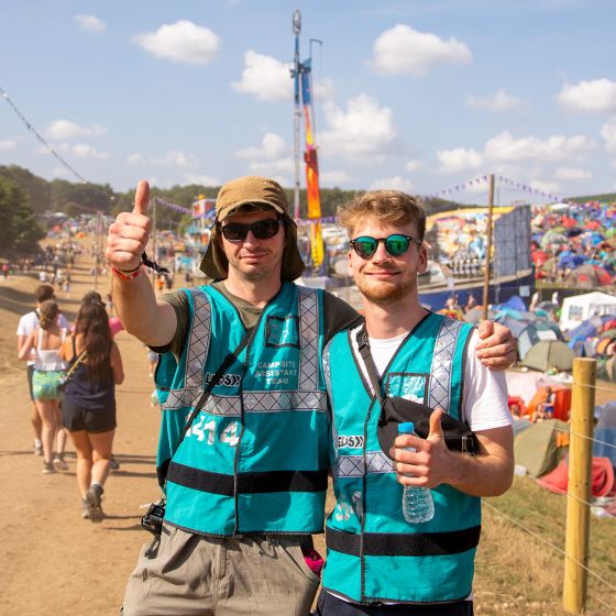 Volunteering at Download Festival