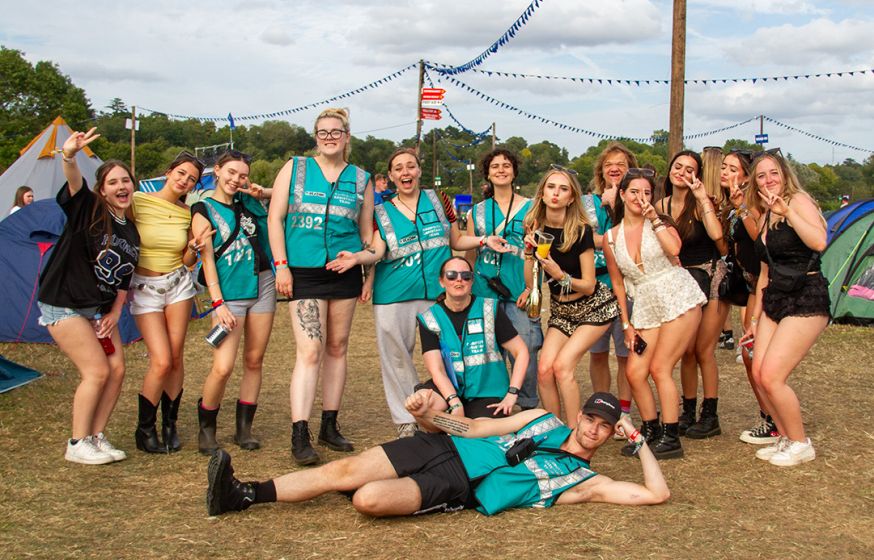 Volunteering at Download Festival