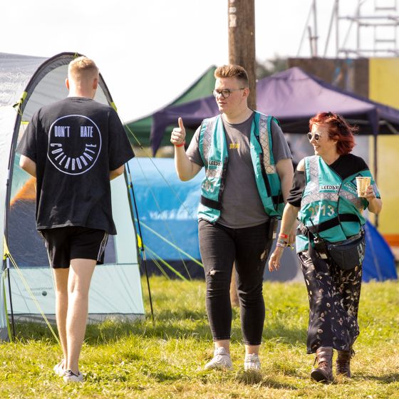 Volunteering at Download Festival