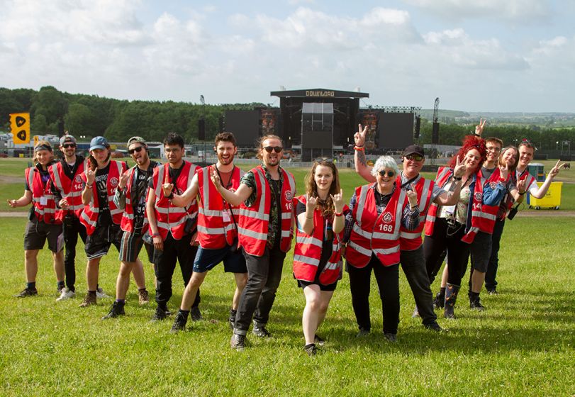 Volunteering at Download Festival