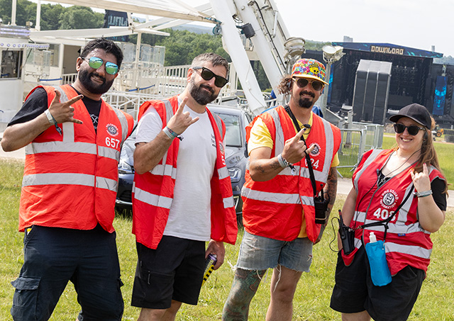 Download Festival volunteer shift patterns confirmed and meal voucher ordering open!
