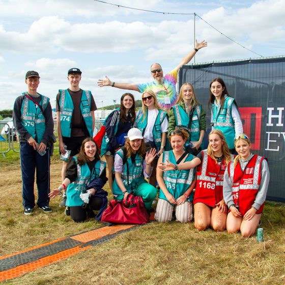 Volunteering at Download Festival