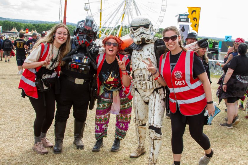 Volunteering at Download Festival